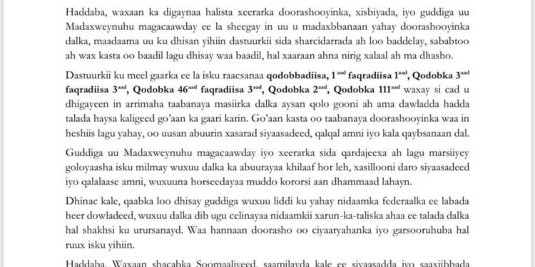 Somalia's opposition